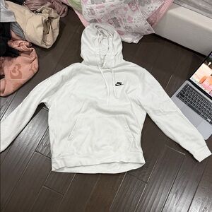 Nike Classic White Pullover Hoodie